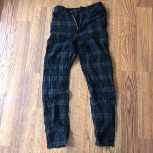 Plaid pants